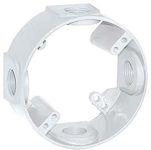 expander ring electrical box round|Amazon.com: Ceiling Box Extender.